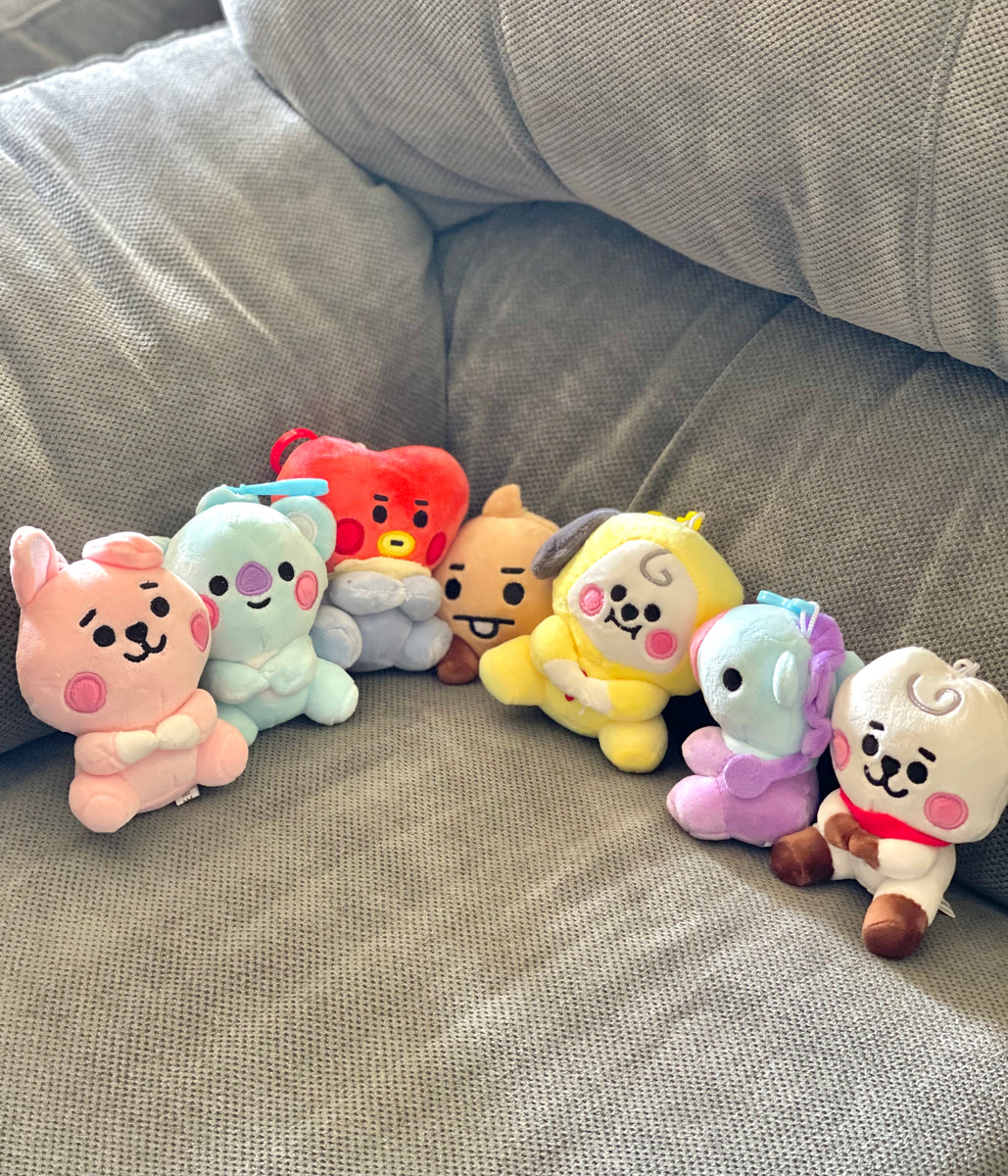 Bt21 Plush Keychains – Btsmerch South Africa